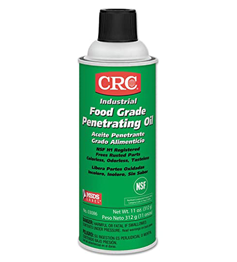 美国CRC PR03086食品级渗透油 白色密封剂 防锈渗透剂 312g,CRC防锈润滑剂